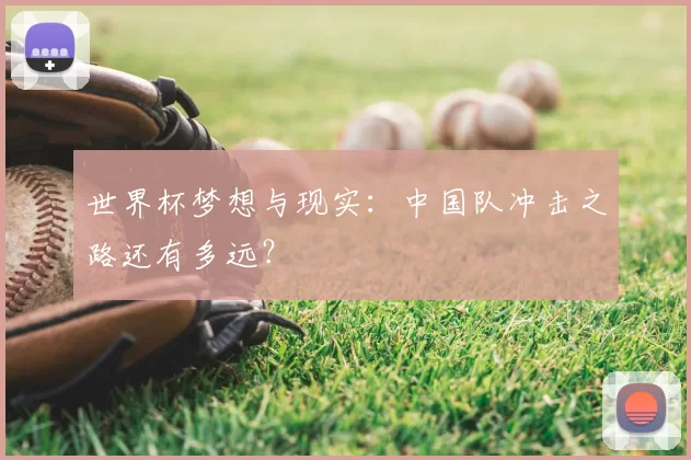 世界杯梦想与现实:中国队冲击之路还有多远?