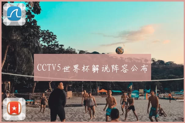 CCTV5世界杯解说阵容公布