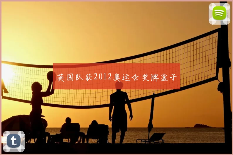 英国队获2012奥运会奖牌盒子